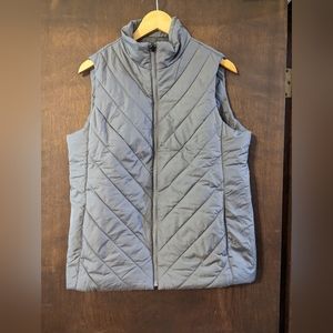 Lands End Women's Size 10-12 Gray Vest